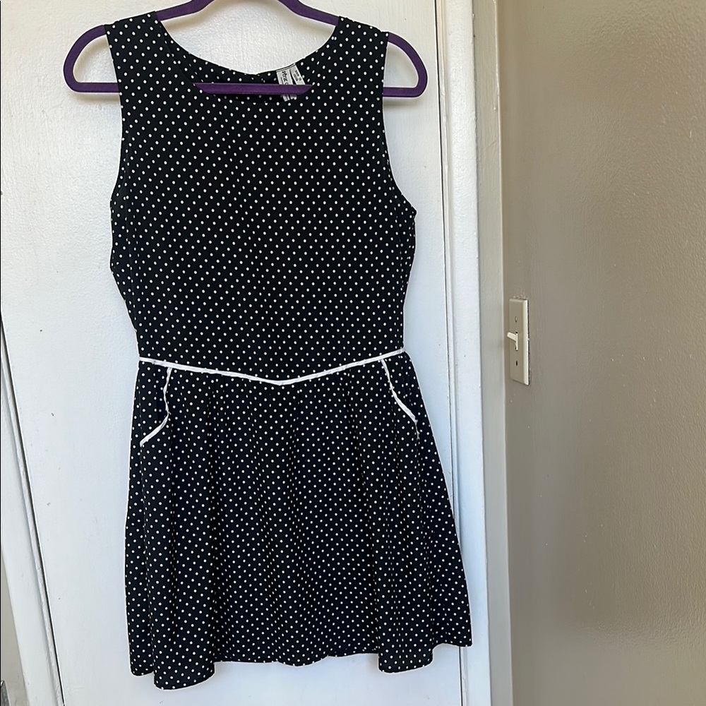 Black Polka Dot Dress